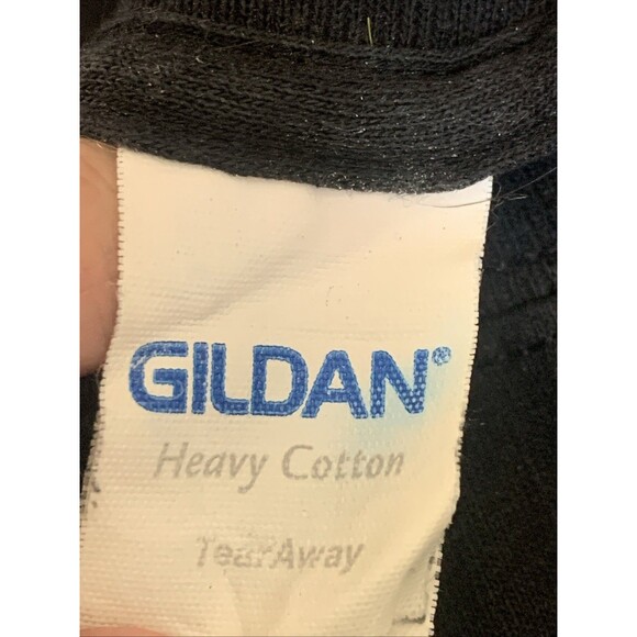 Vintage A Rage Turnbeutel Yeti Aggretsuko T-Shirt Mens Heavy Music DJ MC Black M - Picture 10 of 15